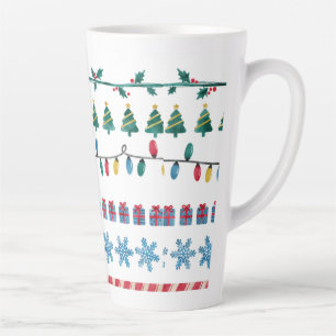 Latte Tasse im Stilstil
