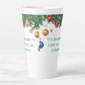 Latte Tasse im Stilstil (Vorderseite)