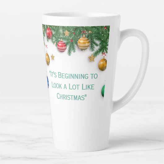 Latte Tasse im Stilstil (Rechts)