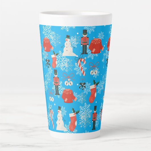 Latte Tasse im Stilstil (Vorderseite)