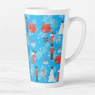 Latte Tasse im Stilstil