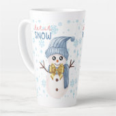 Latte Tasse im Stilstil (Linke Ecke)