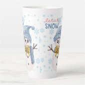 Latte Tasse im Stilstil (Vorderseite)