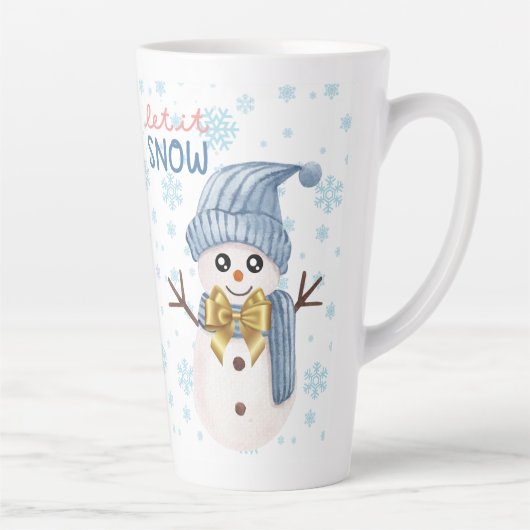 Latte Tasse im Stilstil (Rechts)