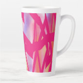 Latte Tasse in Pink (Rechts)