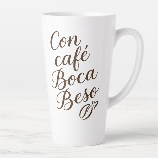 Latte Tasse Kaffeetasse (Rechts)