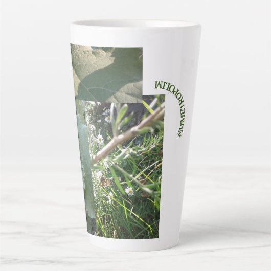 Latte Tasse/klein/groß/Metropolis-Design Milchtasse (Vorderseite)