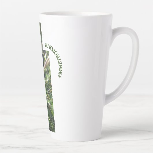 Latte Tasse/klein/groß/Metropolis-Design Milchtasse (Rechts)