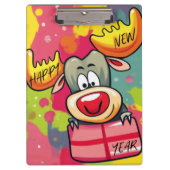 Latte Tasse Klemmbrett (Vorderseite)