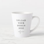 Latte Tasse kurz 12oz.<br><div class="desc">Passen Sie Ihr Design in Templett an. Nachdem Sie die Bearbeitung abgeschlossen haben,  laden Sie Ihre Datei im JPG-Format herunter (vergessen Sie nicht,  die Blindoption zu aktivieren). Laden Sie Ihr Design hier hoch,  indem Sie auf den blauen Button "Personalisieren" klicken.</div>