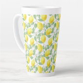 Latte Tasse Lemons drucken (Linke Ecke)