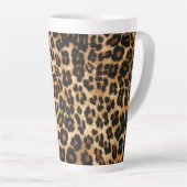 Latte Tasse Leopard Print (Rechte Ecke)