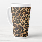 Latte Tasse Leopard Print (Linke Ecke)