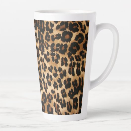 Latte Tasse Leopard Print (Rechts)
