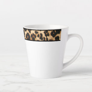 Latte Tasse Leopard Print