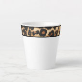 Latte Tasse Leopard Print (Vorderseite)