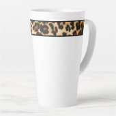 Latte Tasse Leopard Print (Rechte Ecke)