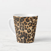 Latte Tasse Leopard-Print (Linke Ecke)