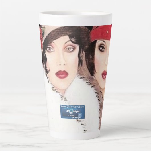 Latte Tasse Lg (Winter Red 2) RFPMDesign ©️ 2024 (Vorderseite)