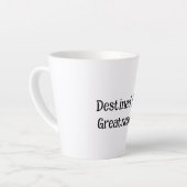 Latte-Tasse Milchtasse (Linke Ecke)