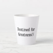 Latte-Tasse Milchtasse (Vorderseite)