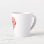 Latte-Tasse Milchtasse (Rechte Ecke)