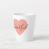 Latte-Tasse Milchtasse (Vorderseite)