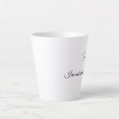 Latte-Tasse Milchtasse (Vorderseite)