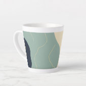 Latte-Tasse Milchtasse (Linke Ecke)