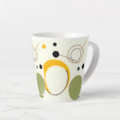 Latte-Tasse Milchtasse (Rechte Ecke)