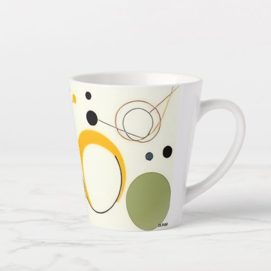 Latte-Tasse Milchtasse (Rechts)