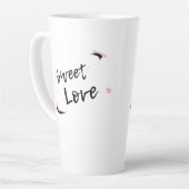 Latte-Tasse Milchtasse (Linke Ecke)