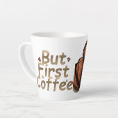 Latte-Tasse Milchtasse (Linke Ecke)