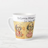 Latte-Tasse Milchtasse (Linke Ecke)