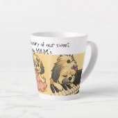 Latte-Tasse Milchtasse (Rechte Ecke)