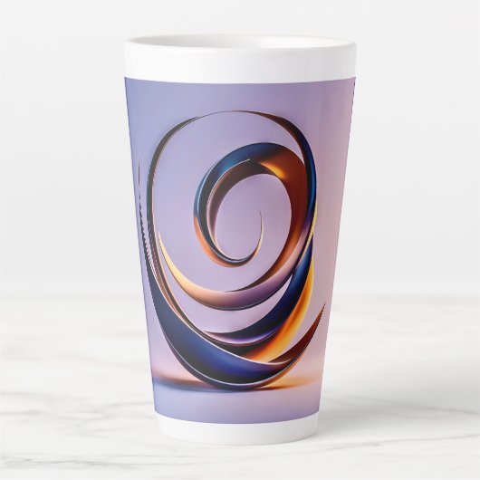 Latte-Tasse Milchtasse (Vorderseite)