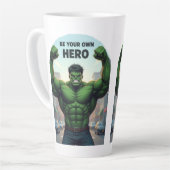 Latte-Tasse Milchtasse (Linke Ecke)