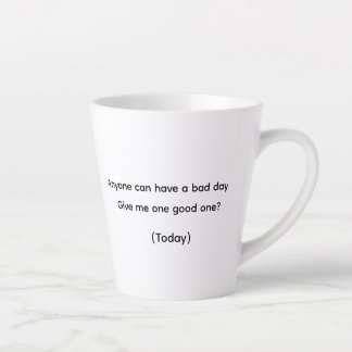 Latte-Tasse Milchtasse