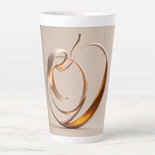 Latte-Tasse Milchtasse (Vorderseite)