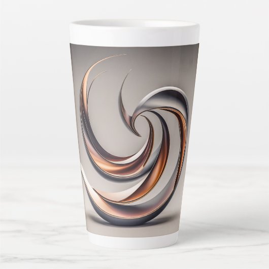 Latte-Tasse Milchtasse (Vorderseite)