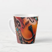 Latte-Tasse Milchtasse (Linke Ecke)