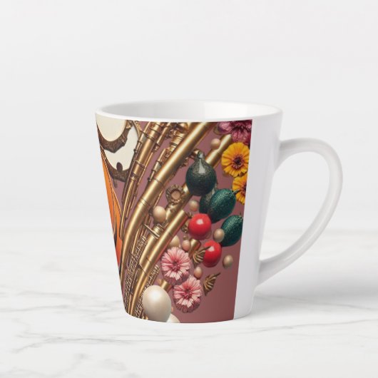 Latte-Tasse Milchtasse (Rechts)