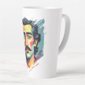 Latte-Tasse Milchtasse (Rechte Ecke)