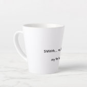 Latte-Tasse Milchtasse (Linke Ecke)