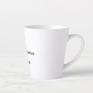 Latte-Tasse Milchtasse