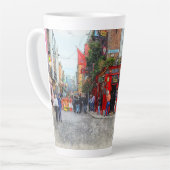 Latte-Tasse Milchtasse (Linke Ecke)