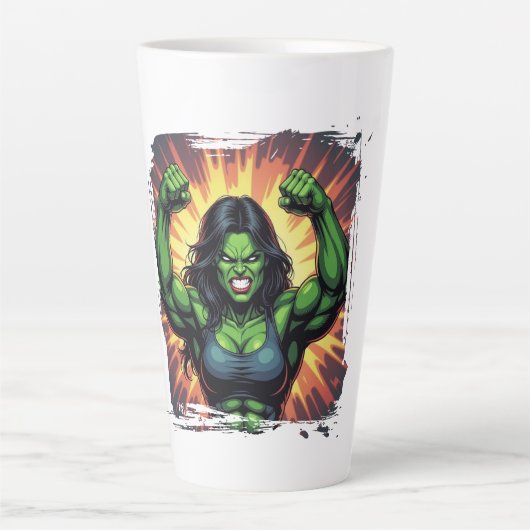 Latte-Tasse Milchtasse (Vorderseite)