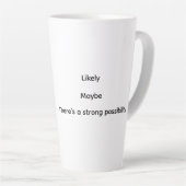 Latte-Tasse Milchtasse (Rechte Ecke)
