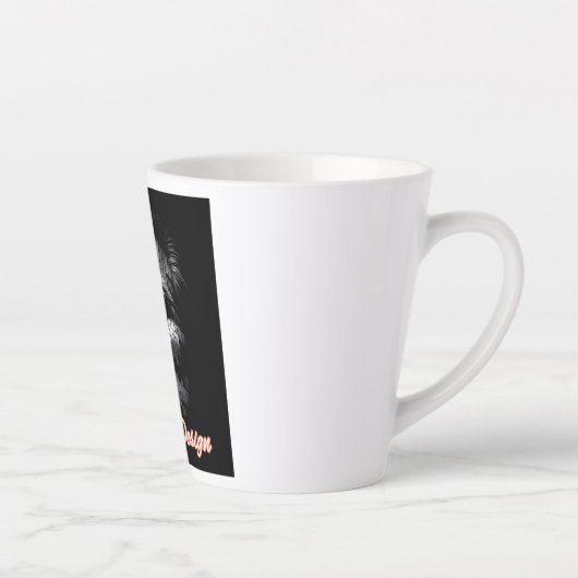 Latte-Tasse Milchtasse (Rechts)