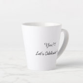 Latte-Tasse Milchtasse (Rechte Ecke)